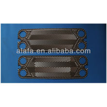 Vicarb V13 related 316L plate heat exchanger, heat exchanger manufacture, heat exchanger plates